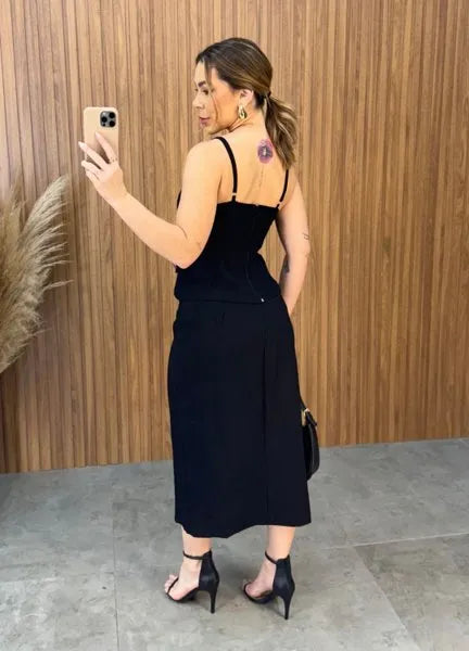 Conjunto Laura - Preto