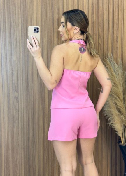 Conjunto Estela Alfaiataria - Rosa