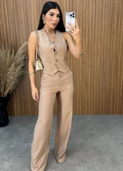 Conjunto Flay - Nude