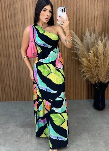 Vestido Maragogi Nula Manga - Preto