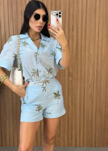 Conjunto Ibiza - Azul