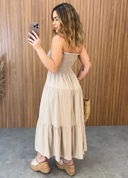 Vestido Nicole - Nude