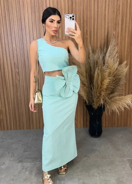 Conjunto Aila Flower - Verde