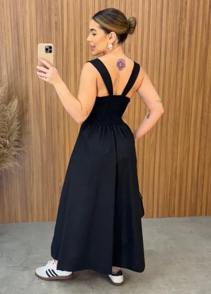 Vestido Sereia - Preto