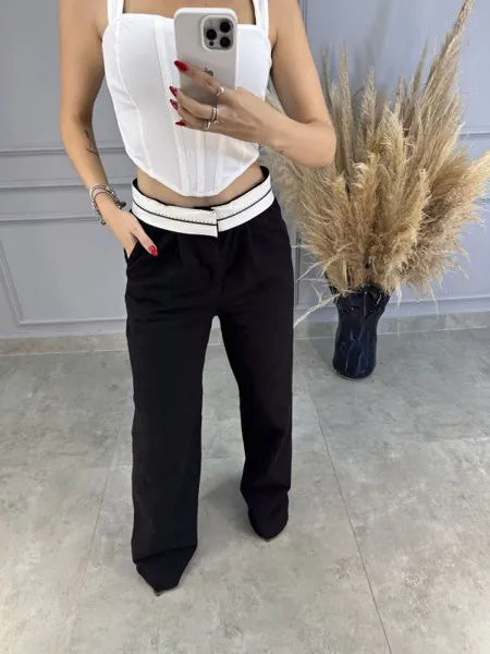 Calça Virgínia Alcance - Preta