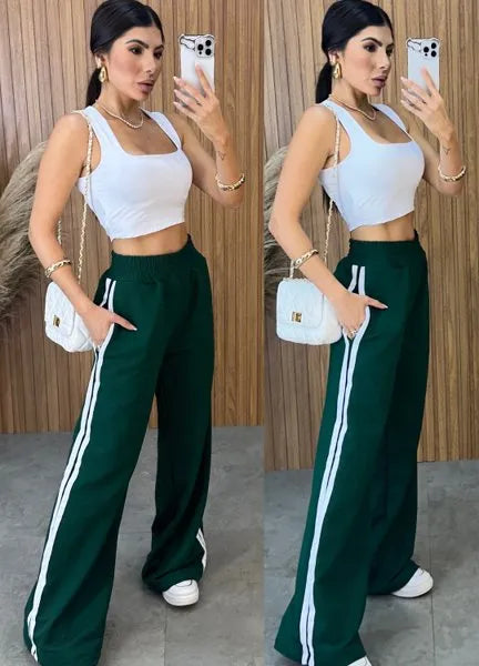 Calça Moletom Trend - Verde