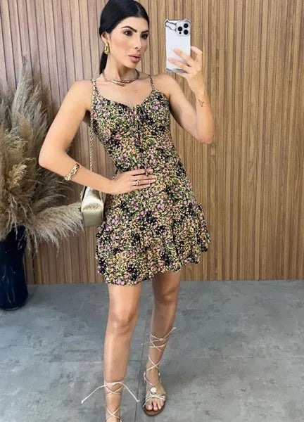 Vestido Marie - Preto