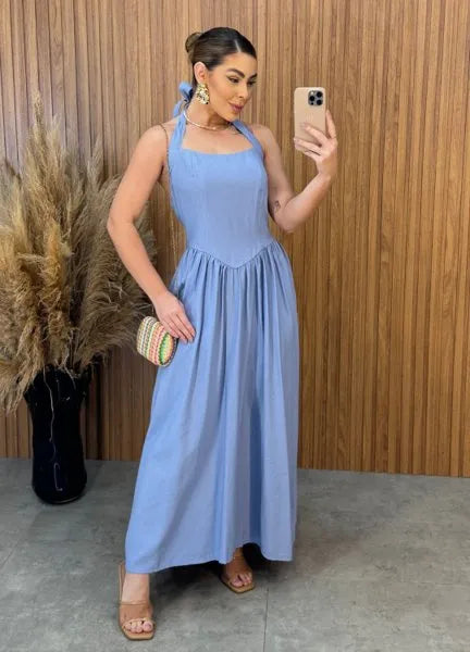 Vestido Melissa - Azul
