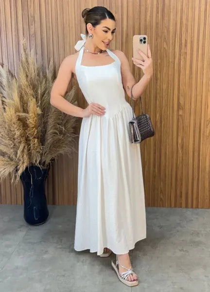 Vestido Melissa - Branco