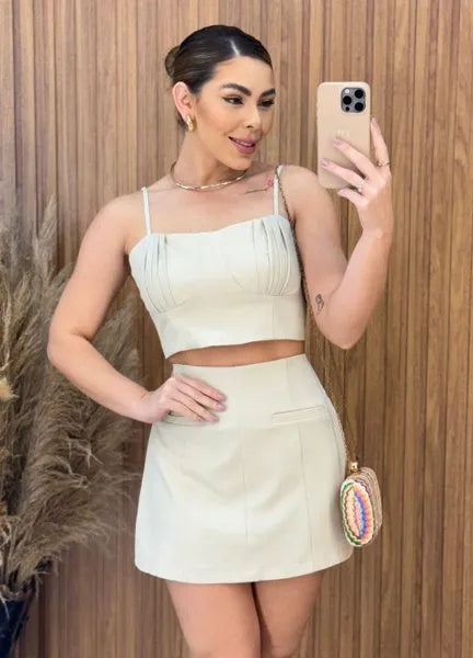 Conjunto Barbara - Areia