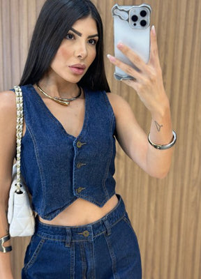 Colete Maju Jeans - Jeans