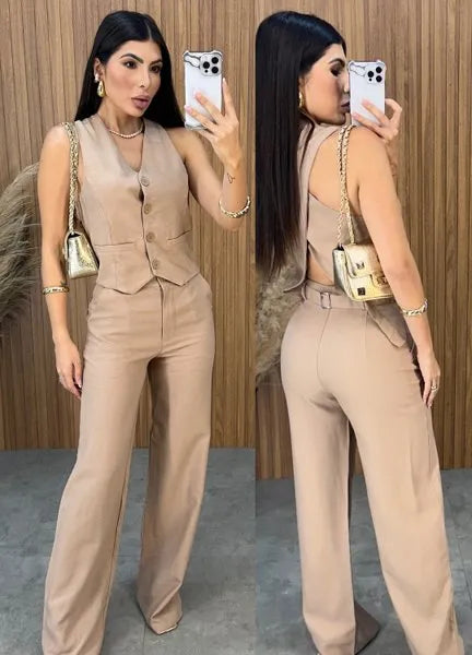Conjunto Flay - Nude