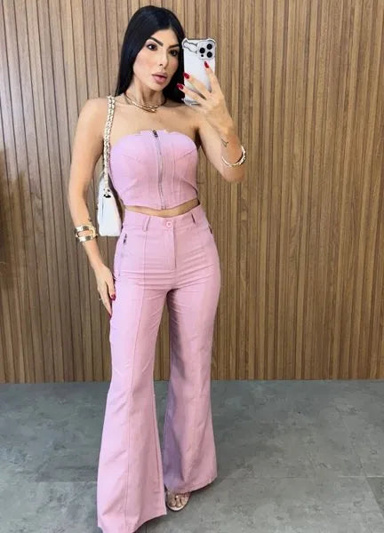 Conjunto Mavie - Rosa