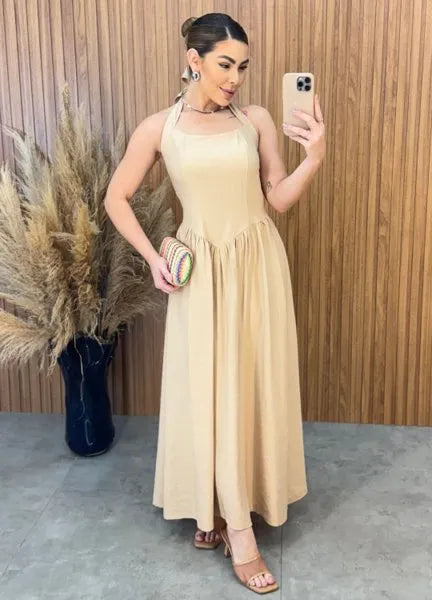 Vestido Melissa - Nude