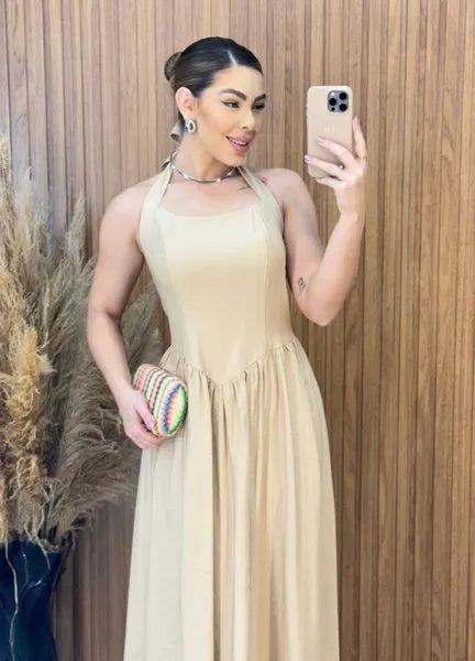 Vestido Melissa - Nude