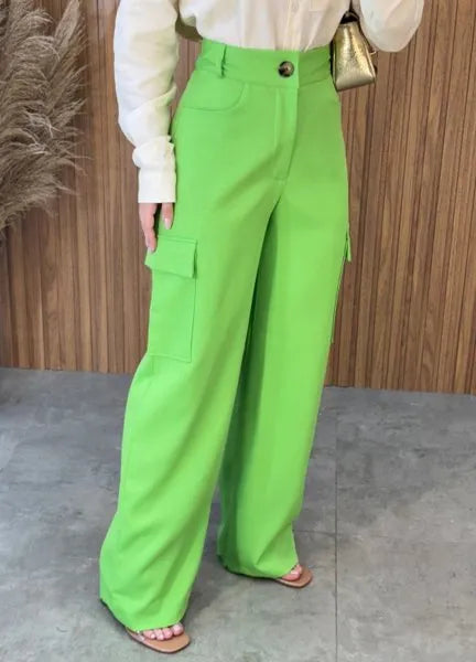 Calça Camile Alfaiataria - Verde