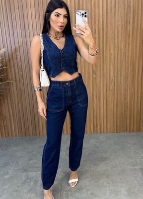 Colete Maju Jeans - Jeans