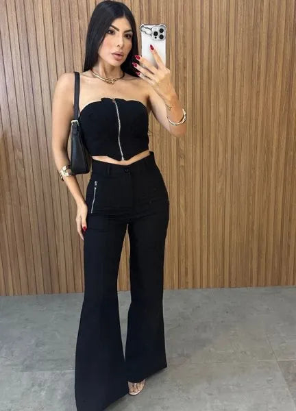 Conjunto Mavie - Preto