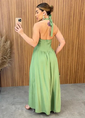 Vestido Melissa - Verde Oliva