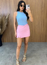 Short/Saia Cecilia - Rosa
