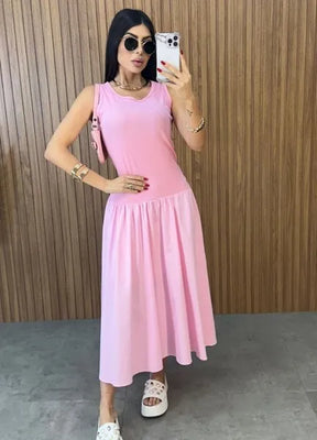 Vestido Veneza - Rosa