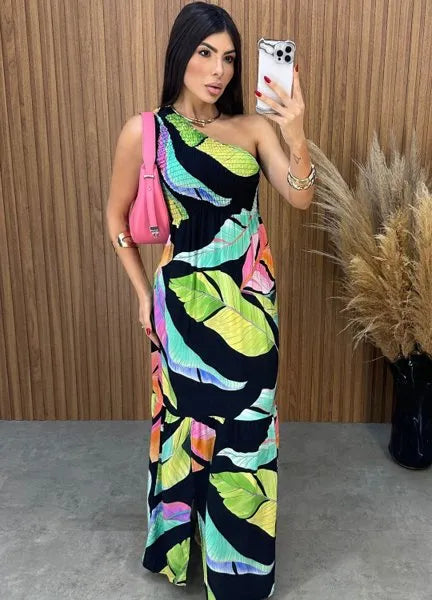 Vestido Maragogi Nula Manga - Preto