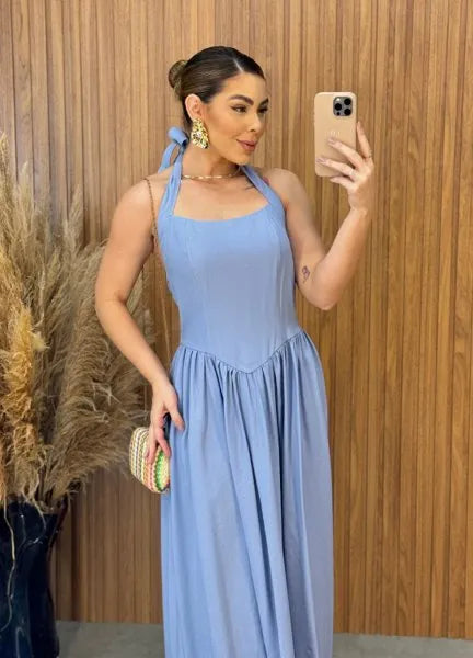 Vestido Melissa - Azul