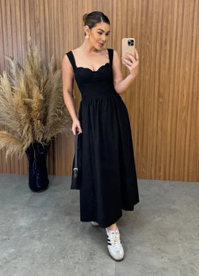 Vestido Sereia - Preto