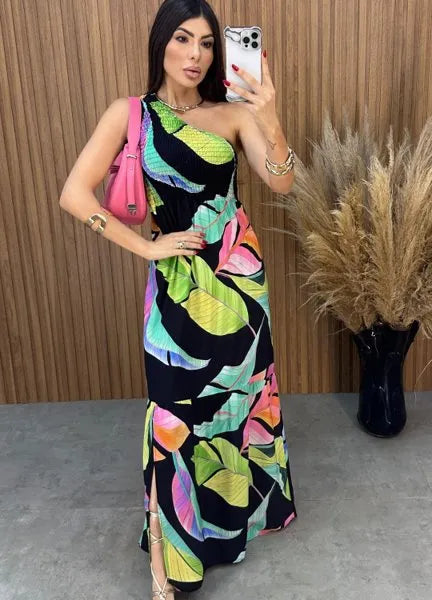 Vestido Maragogi Nula Manga - Preto