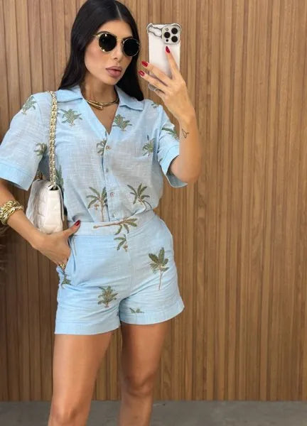 Conjunto Ibiza - Azul