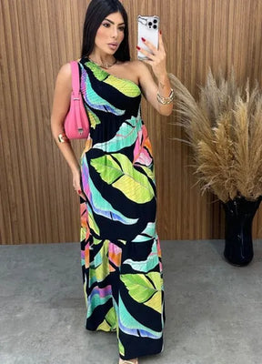 Vestido Maragogi Nula Manga - Preto