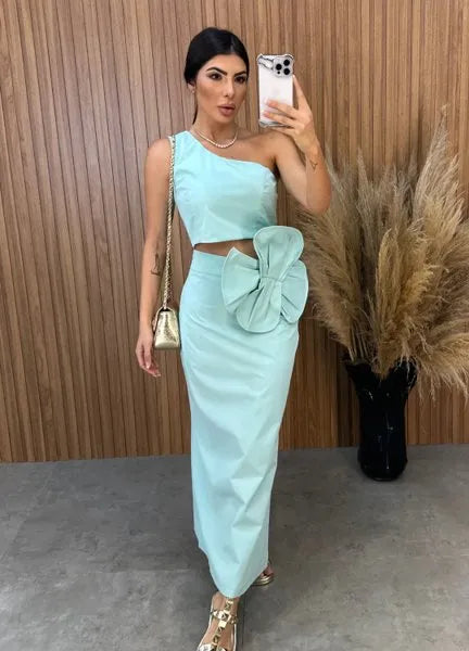 Conjunto Aila Flower - Verde