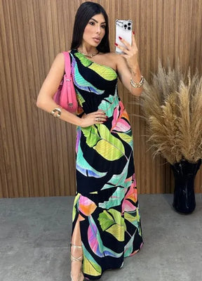 Vestido Maragogi Nula Manga - Preto