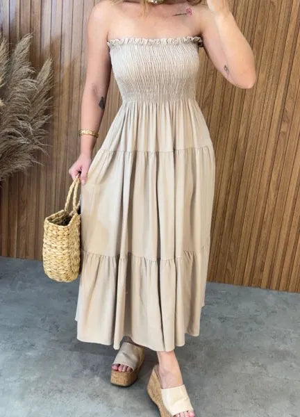 Vestido Nicole - Nude