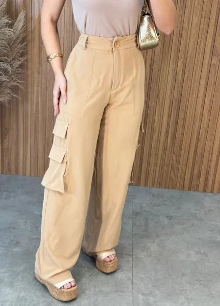 Calça Amanda Blogger - Nude
