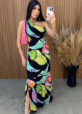 Vestido Maragogi Nula Manga - Preto