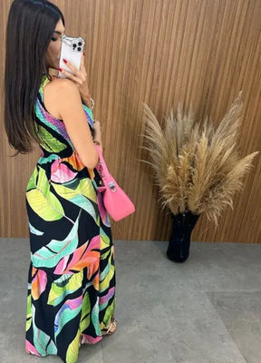 Vestido Maragogi Nula Manga - Preto