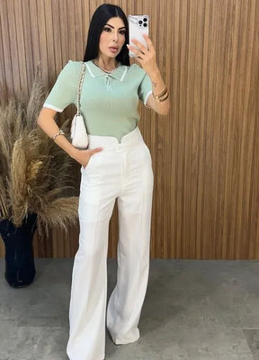 Blusa Tricot Elise - Verde