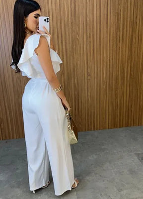 Macacão Betina - Branco