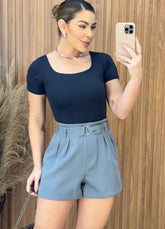 Short Amabel - Chumbo