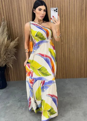 Vestido Maragogi Nula Manga - Off