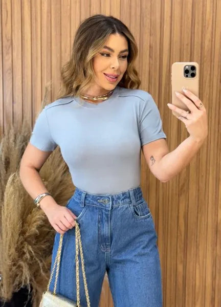 Blusa Elise New - Cinza