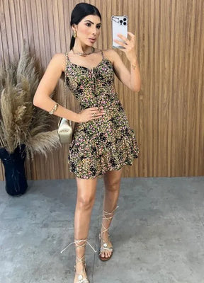 Vestido Marie - Preto