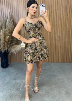 Vestido Marie - Preto