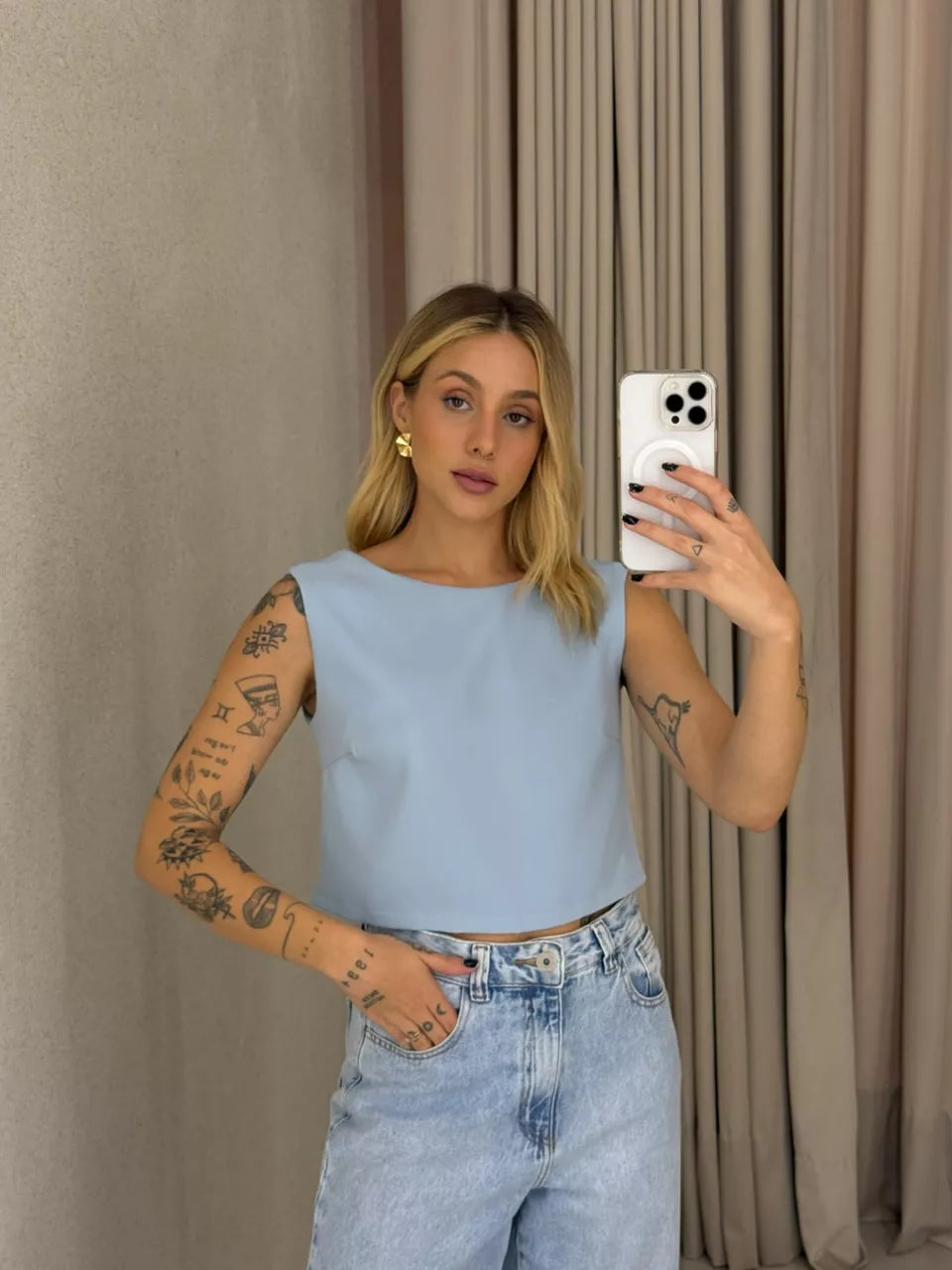 Blusa Junia Amarração