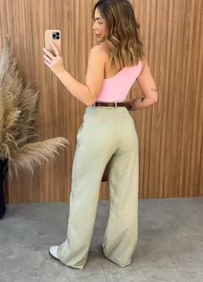 Calça Pantalona Nice - Verde