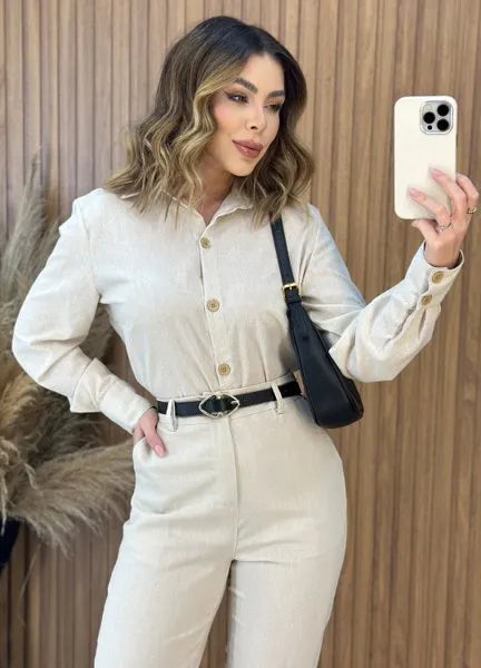 Conjunto Ary New - Areia