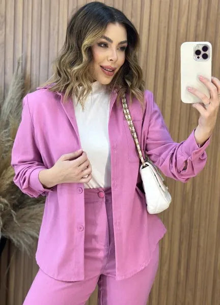 Conjunto Ary New - Rosa