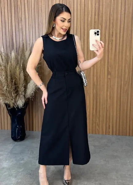Conjunto Amalia - Preto