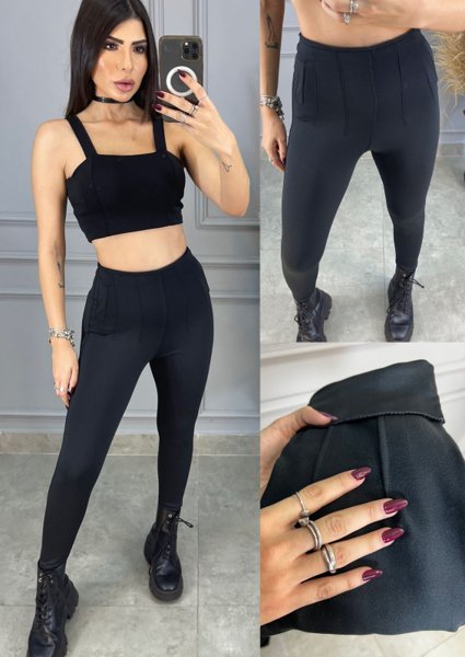 Calça Lola Montaria - Preta